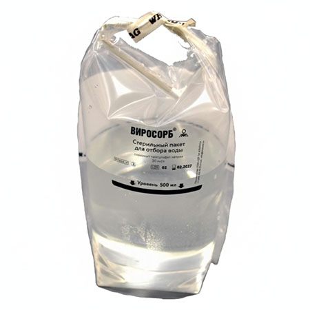 Стерильные пакеты для отбора проб воды